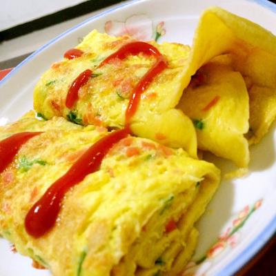 早餐想吃鸡蛋饼不会做怎么办？